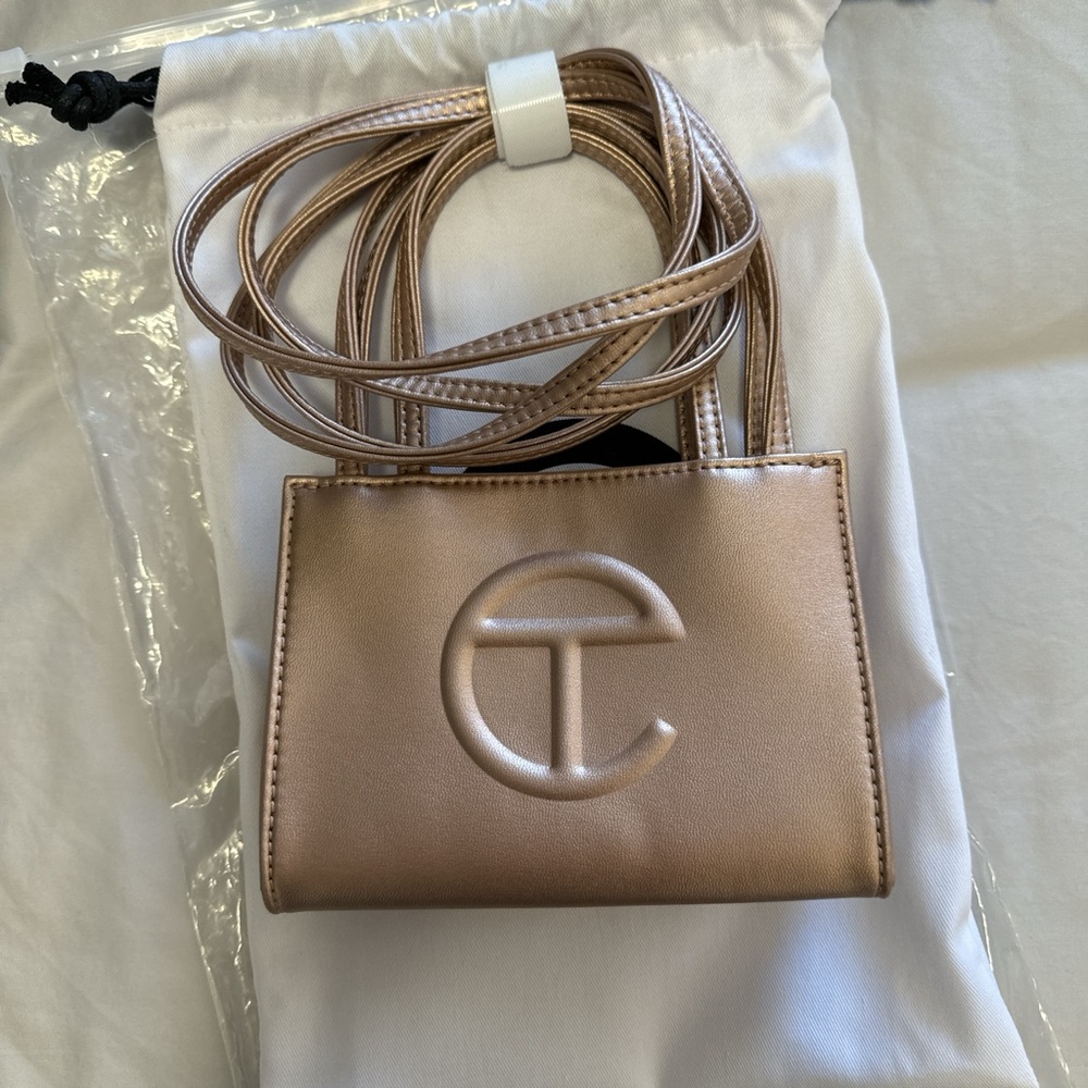 Telfar Small Copper Shopping Bag